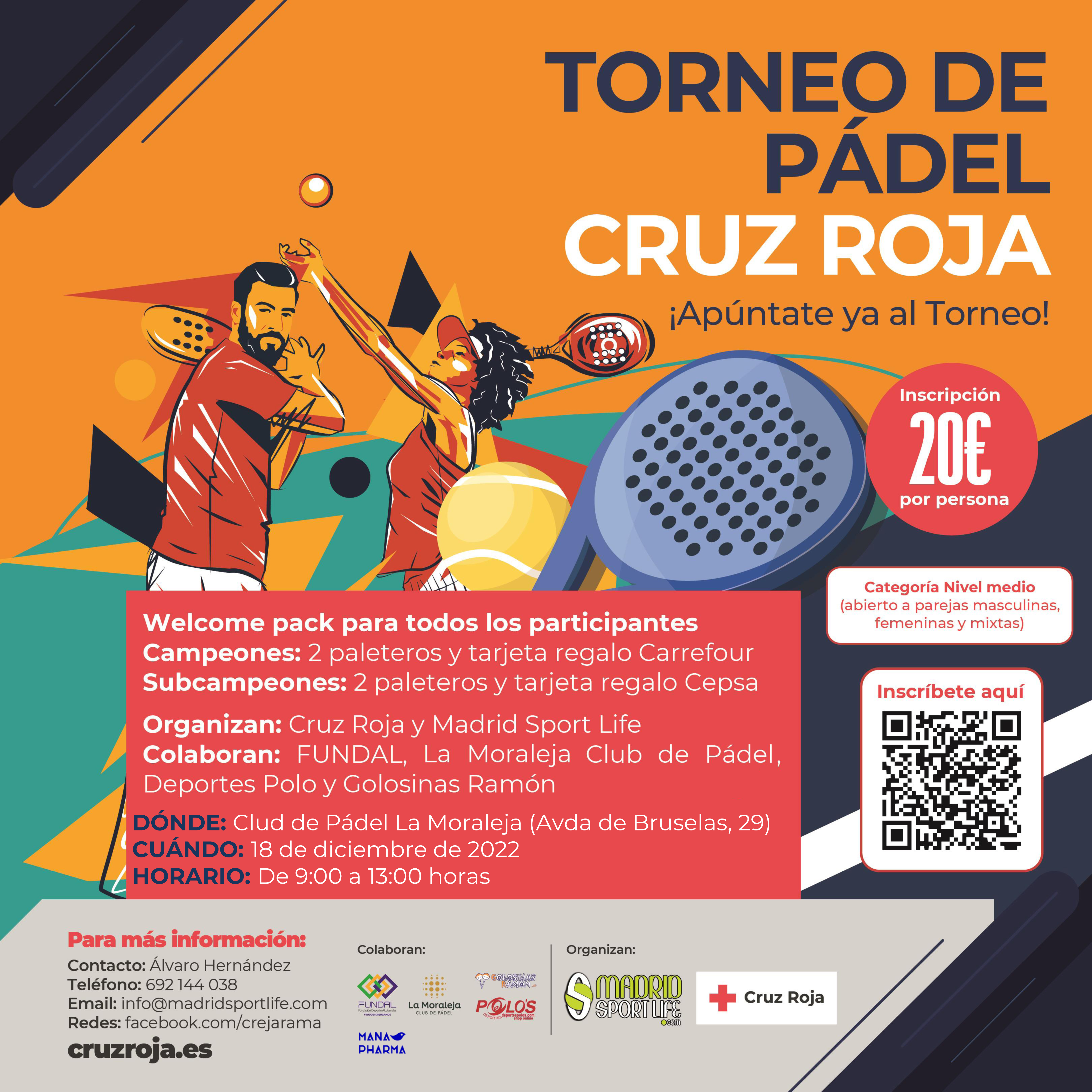 Torneo de Pádel Cruz Roja Madrid